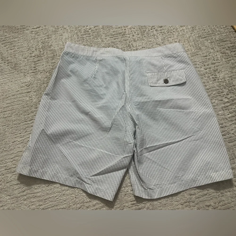 Retromarine Seersucker Swim Shorts